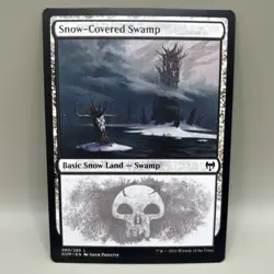 MTG Snow-Covered Swamp #280 Kaldheim KHM - NM - Image 1