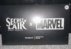 Marvel Secret Lair Deadpool MTG Rainbow Foil Edition Sealed - Image 1