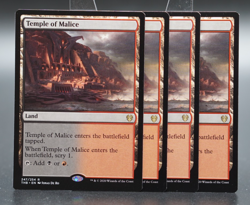 Magic The Gathering MTG Temple of Malice 4x - Image 1
