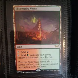 Thornspire Verge Duskmourn: House of Horror Regular Rare MTG 0270 - Image 1