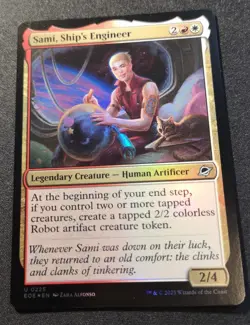 Sami, Ship's Engineer - Foil - EOE - MTG - EN - NM - 0225 - Image 1