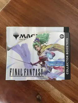 MTG Final Fantasy Collector Booster Box EMPTY - Image 2