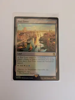 MtG Port Town R Doctor Who Magic The Gathering NM/M - Image 2