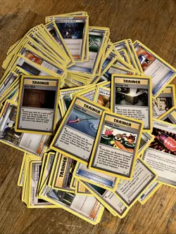VINTAGE Pokemon lot - Over 100 Trainers & Energy Cards - Image 4