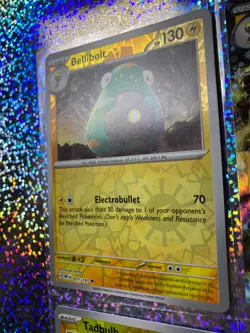 Pokemon TCG Bellibolt: Paldea Evolved 079/193 ex; Reverse Holo 077/197 - Image 4