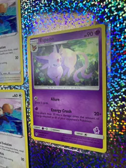 Pokemon TCG Regular: 89/214 Espeon (Mewtwo Stamped); Ultra Prism 105/156 Eevee - Image 3
