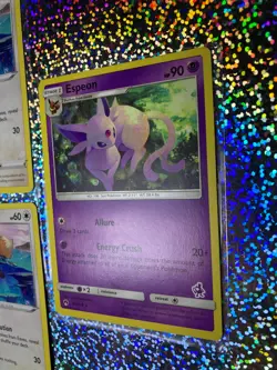 Pokemon TCG Regular: 89/214 Espeon (Mewtwo Stamped); Ultra Prism 105/156 Eevee - Image 4