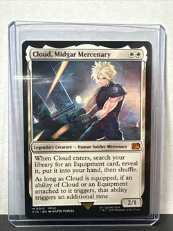 Cloud, Midgard Mercenary - Mythic Rare - NM/Mint Condition MTG - Image 1