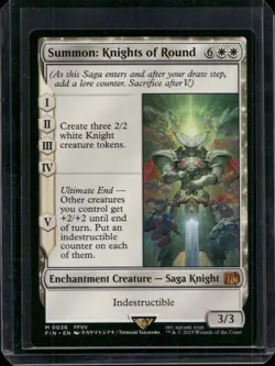 Magic the Gathering MTG Final Fantasy - Summon: Knights of the Round #36 FFVII - Image 1