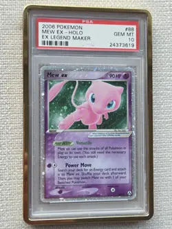 Pokemon Legend Makers Mew Ex Psa 10 - Image 1