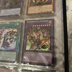 misprint no name fiendsmith's desirae secret rare yugioh error ra04 - Image 1