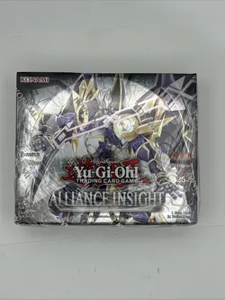 Alliance Insight YuGiOh! Booster Box Factory Sealed 24 Packs English 1st Ed C - Image 1