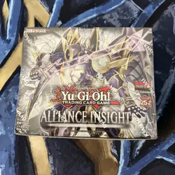 Alliance Insight YuGiOh! Booster Box Factory Sealed 24 Packs English 1st Ed C - Image 1