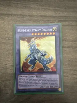 Blue-Eyes Tyrant Dragon Prismatic Secret Rare MP23-EN019 YuGiOh - Image 1