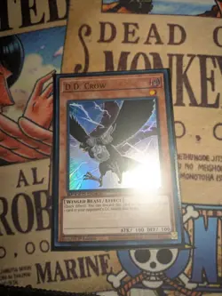 Yugioh! LP D.D. Crow - SS04-ENV02 - Ultra Rare - 1st Edition Lightly Played, Eng - Image 1