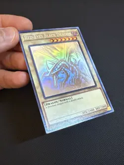 Yugioh Red Eyes Black Dragon / Ghost Rare 1st Ed NM / GFP2-EN176 - Image 4