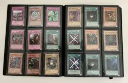 Yugioh Vintage 11 Foil/360 Card Binder Lot Dark Magician Blue-Eyes Red-Eyes 2002 - Image 5