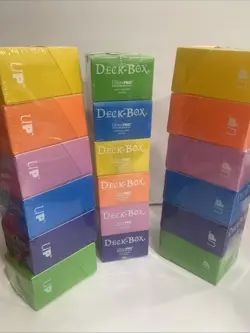 Ultra Pro Set Of 18 COLOR PACK DECK BOXES Magic Pokemon YuGiOh Card Storage Box - Image 5