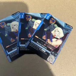 GUNDAM TCG CARD GAME - GD01-087 SAYLA MASS - RARE x3 - Image 1