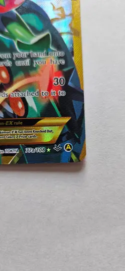 Shaymin EX 77a/108 XY Alternate Art Promo 2017 English Pokemon Card - NM/VLP - Image 5