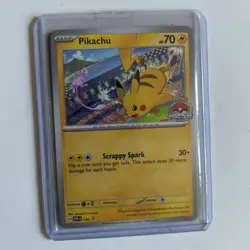NM Pikachu SVP 190 - World Championships 2024 - Pokemon Card - Image 2