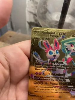 Pokemon Gold Fan Art Card Gardevoir & Sylveon GX Rare 130/234 *LP* FREE SHIPPING - Image 2