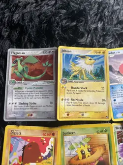Flygon Ex 94/108 Pokemon Card Mixed Lot 40 Cards Ungraded Jolteon - Image 1