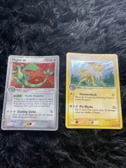 Flygon Ex 94/108 Pokemon Card Mixed Lot 40 Cards Ungraded Jolteon - Image 2