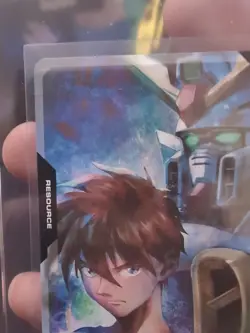 Gundam TCG Resource Card Heero Yuy RP-001 Alt Art English Anime Expo 2025 Promo - Image 3