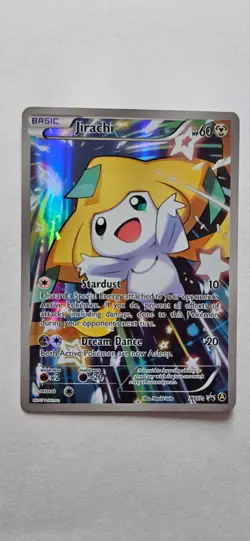 Jirachi Full Art Promo XY67a Alternate Art Pokemon Card Near Mint NM - Image 1