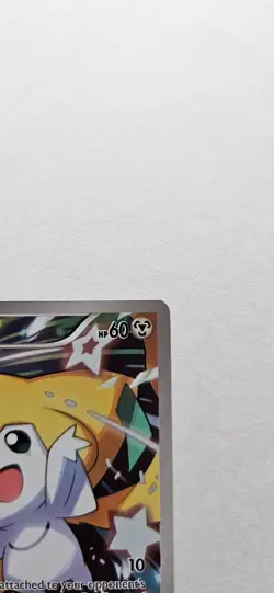 Jirachi Full Art Promo XY67a Alternate Art Pokemon Card Near Mint NM - Image 3