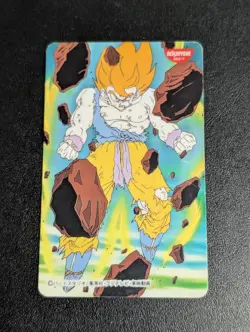 Dragon Ballz Card Nissin York Son Goku Collectible Used - Image 2