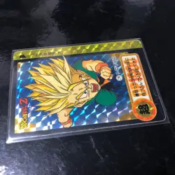 Dragon Ball Carddass Z Card Trunks Number 186 Used - Image 5