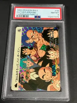 Dragon Ball Carddass PSA8 All-Time Kira Card Part 2 No48 Collectible - Image 1