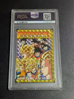 Dragon Ball Carddass Son Goku PSA 9 No 154 Collectible Card - Image 2