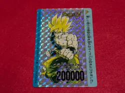 Dragon Ball Carddass Three Card Set Akira Toriyama Out of Print Collectible Used - Image 3
