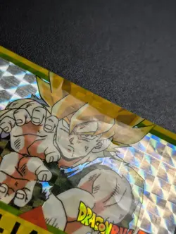 Dragon Ball Z Amada Original Laser Card Son Goku Kamehameha Good Color Used - Image 4