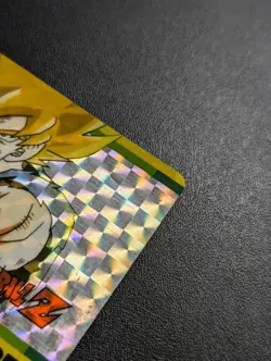 Dragon Ball Z Amada Original Laser Card Son Goku Kamehameha Good Color Used - Image 5