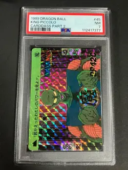 Dragon Ball Carddass Piccolo Daimaou Kira Card PSA7 Part 2 No45 Collectible - Image 1