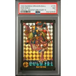 Psa 7 Dragon Ball Carddass Visual Adventure No170 Used Card - Image 1