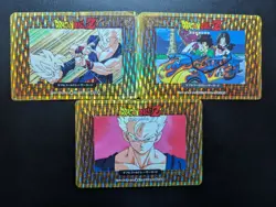 Dragon Ballz Amada Double Gold Laser Card Dot Type Unused - Image 1