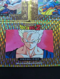 Dragon Ballz Amada Double Gold Laser Card Dot Type Unused - Image 2