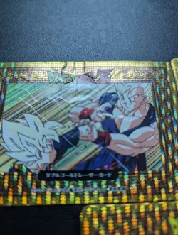 Dragon Ballz Amada Double Gold Laser Card Dot Type Unused - Image 3
