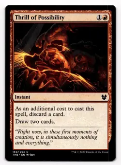 MTG Magic the Gathering Thrill of Possibility (159/254) Theros Beyond Death - Image 1