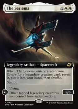 1x - The Seriema - (extended art) - Edge of Eternities - NM MTG - Image 1