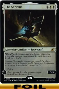 1x - The Seriema - FOIL - Edge of Eternities - NM MTG - Image 1
