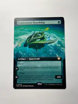Exploration Broodship NM (Extended Art) Commander Edge of Eternities Regular MTG - Image 1