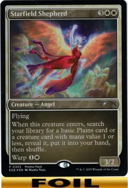 1x - Starfield Shepherd - FOIL PROMO - Edge of Eternities - NM MTG - Image 1