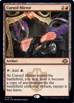 Cursed Mirror Modern Horizons 3 - Magic MTG NM - Image 1