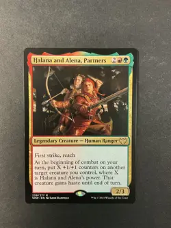 Halana and Alena, Partners - Innistrad: Crimson Vow - Magic the Gathering - MTG - Image 1